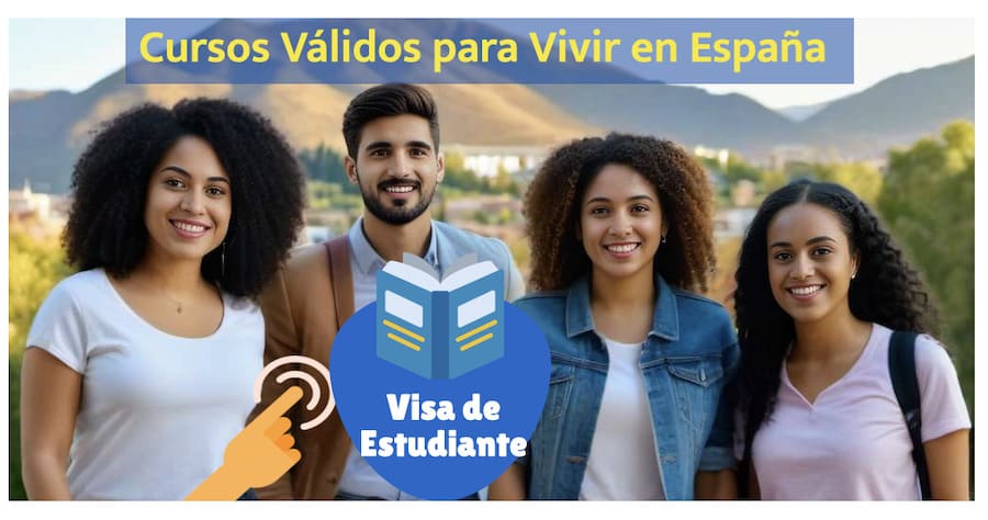 cursos validos para la visa en España