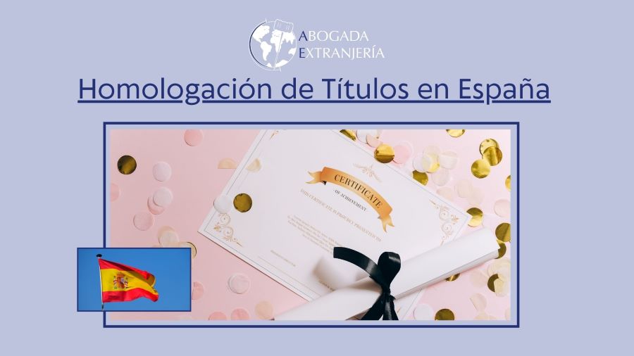 HOMOLOGACION TITULOS ESPAÑA