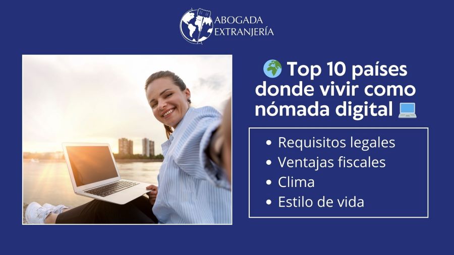 TOP 10 PAISES DIGITAL NOMAD