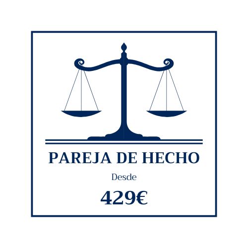 PRECIO PAREJA DE HECHO