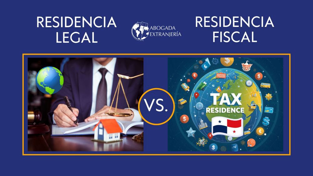 RESIDENCIA LEGAL VS. RESIDENCIA FISCAL